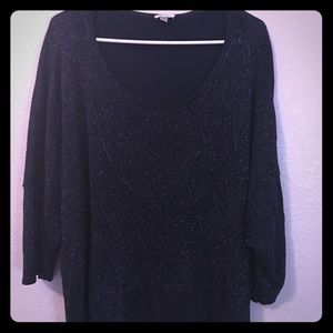 Navy sweater by Avenue